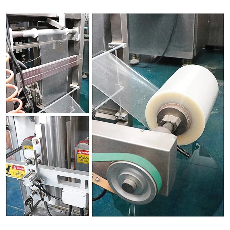 
 Машина для фасовки гранул в порошке для жидкости и порошка  