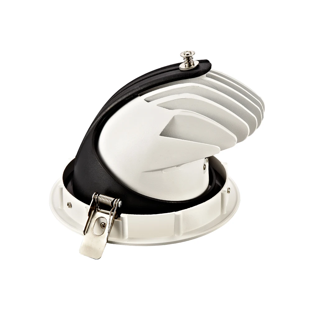 Круглый вырез 150 мм Светодиодный точечный светильник алюминиевый корпус Точечный светильник 25 Вт 30 Вт 35 Вт регулируемый настенный светильник светодиодный встраиваемый точечный светильник