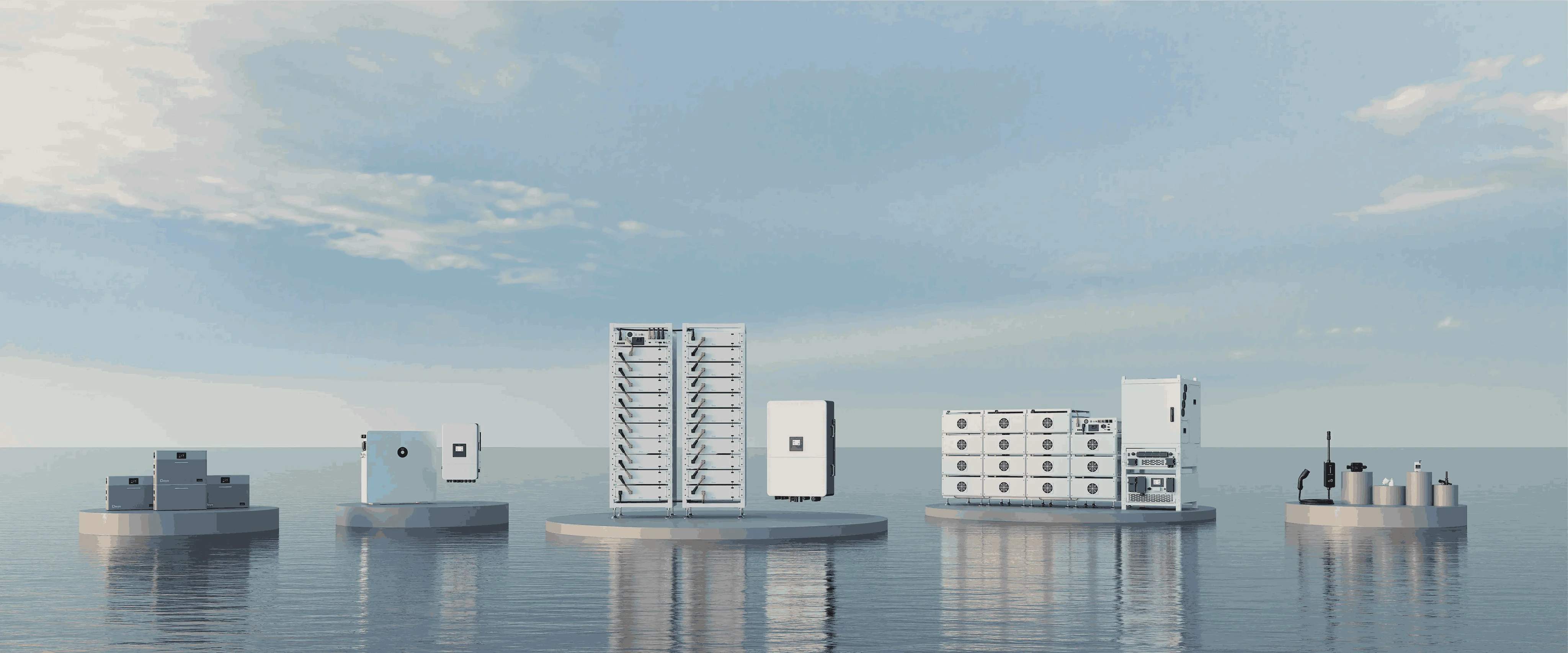 product high performance wall mounted deye rw f102 512v 200ah 10kwh ip65 energy storage lifepo4 lithium battery solar 10 year warranty-1