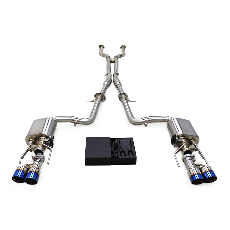 Auto Sport Catback For Lexus LS460 / LS460L 4.6L 2006-2012 X Mid Pipe Active Sound Stainless Steel