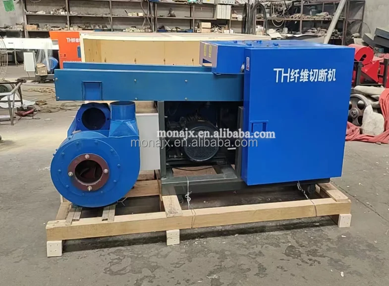 Powerful Textile Cloth Cutting Machine Fiber Crushing Recycling Machine Cloth Scrap Waste Yarn Cutting Cutter Shredder Machine