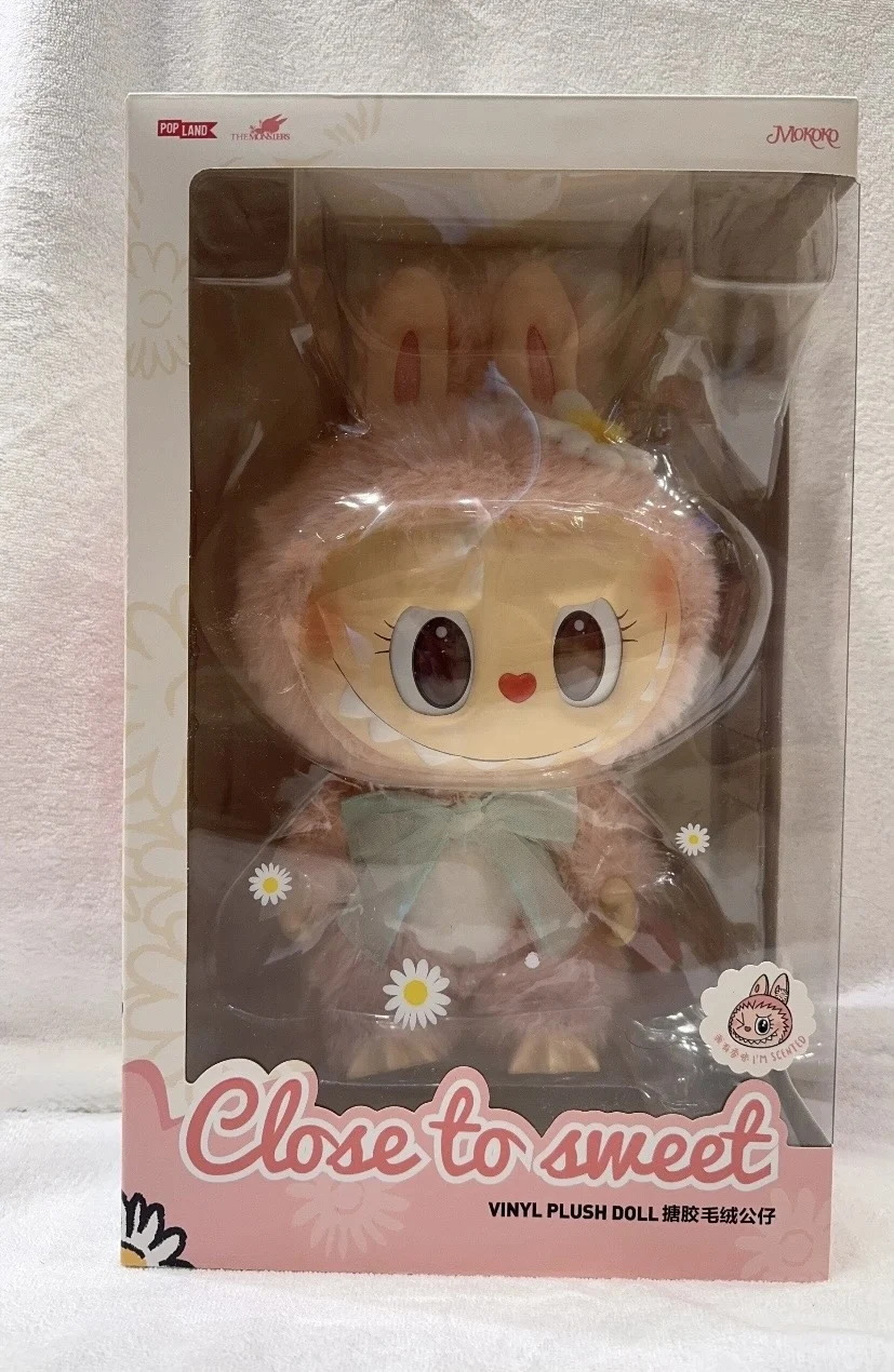 Pop Mart Labubu Mokoko Close to Sweet Vinyl Plush Doll