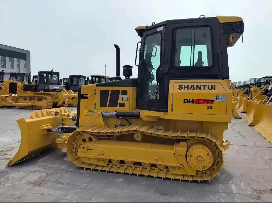 Гидравлический 80HP небольшой бульдозер Shantui DH08 по заводской цене