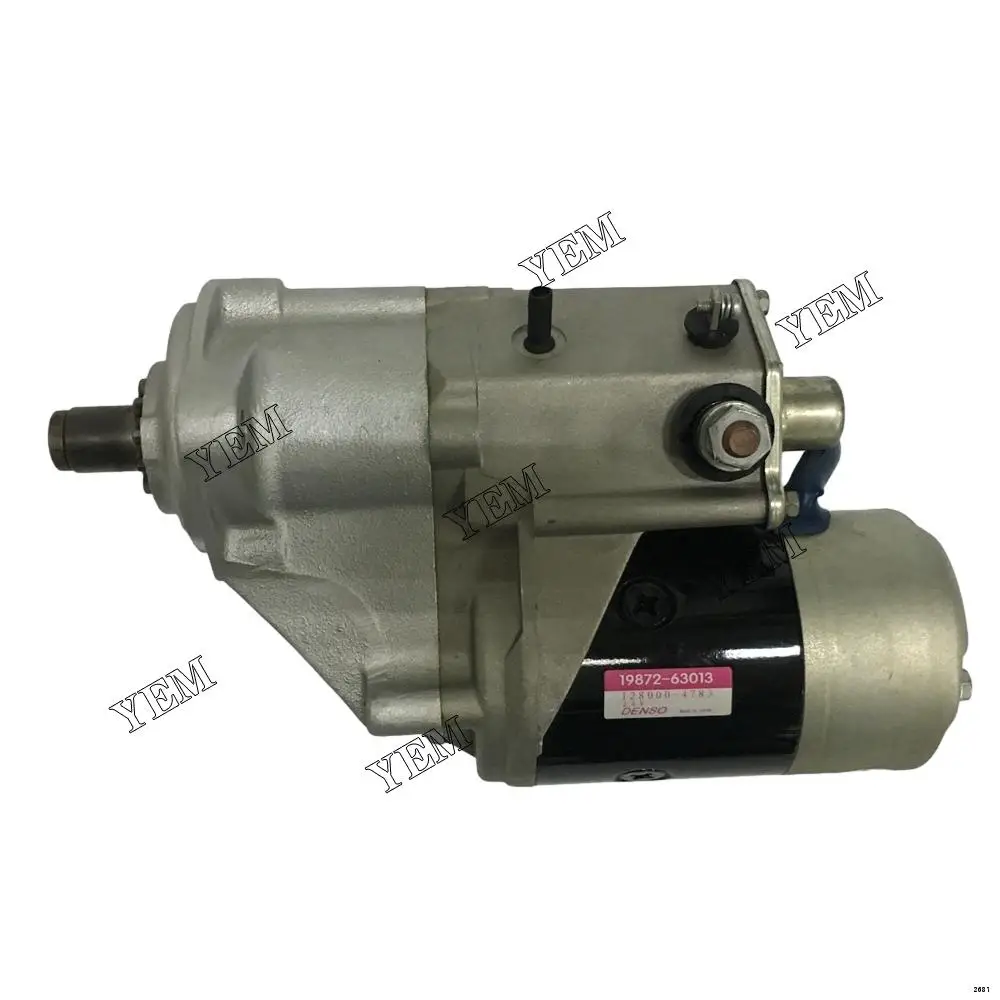 V2403 Starter Motor 19872-63013 for Kubota