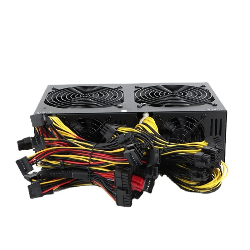 Hot Sales 4000w Psu Rtx4090 Power Supply Atx 12v Dual Cooling Fan 4000w Power Supply 110v 4u