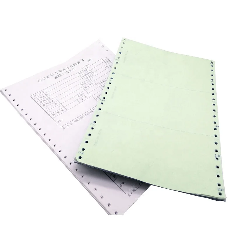 Factory high quality 2-Part ncr copy carbonless paper for invoice form sheet