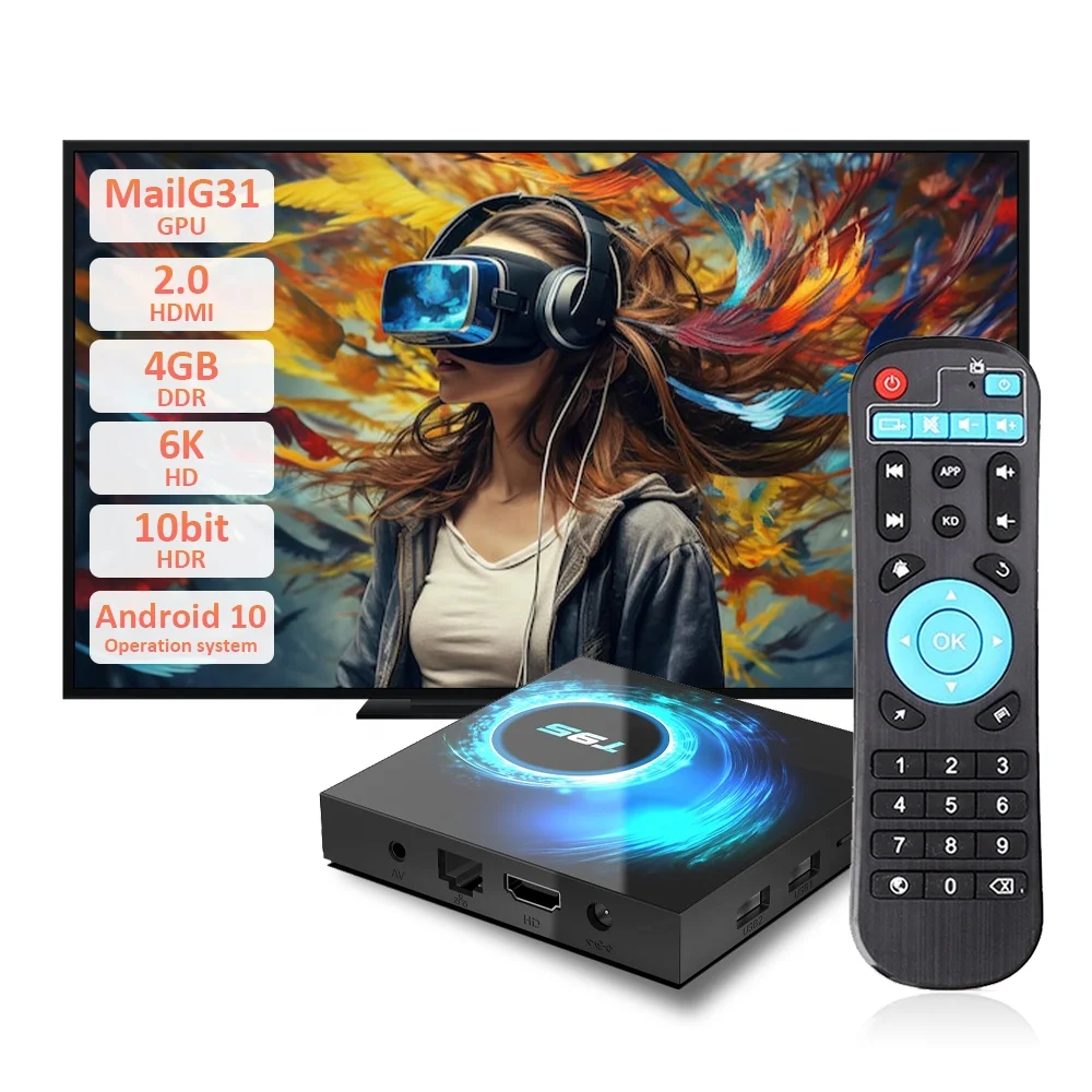 IHOMEMIX Factory Supply T95 HD Media Player Set Top Box Firmware Update Tvbox Android Tv Box T95