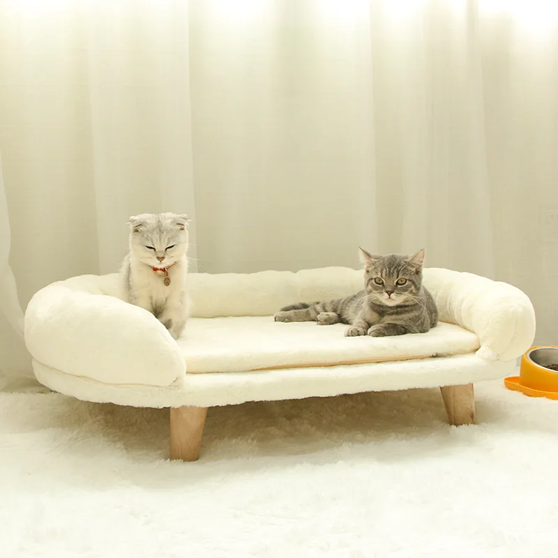 High Quality Comfortable Calming Antianxiety Warm Sofa Pet Bed Nest
