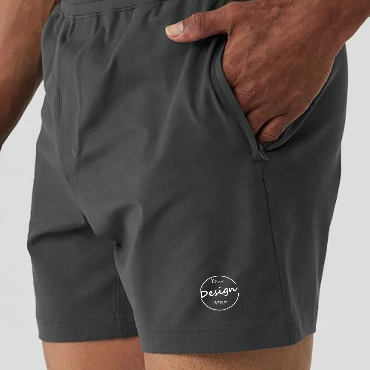 High Quality New Hot Selling French Terry Shorts Loose Casual Five Quarter Pure Cotton Shorts for Men