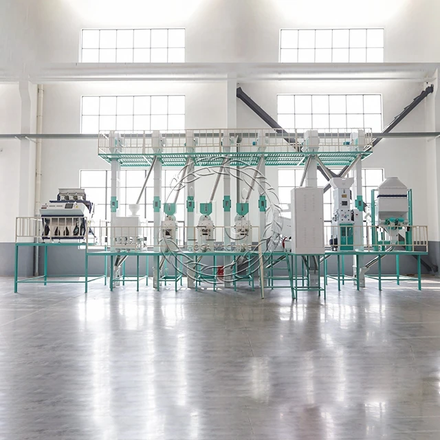 2 Ton Per Hour Mini Modern Automatic Parboiled Rice Mill Plant