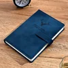 Deep blue deer head buckle, 180 sheets, 360 pages