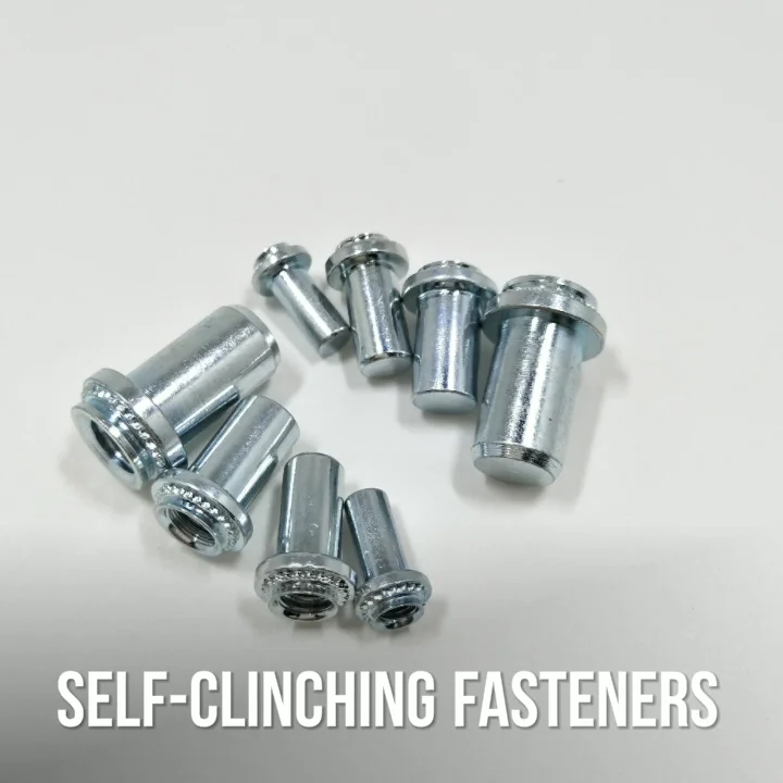 Autopart Fasteners Steel Flush-head Self-clinching Rivet Screw Stud ...