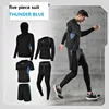 costume cinq pièces bleu tonnerre