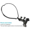 Neck-mounted connecting arm E-clamp