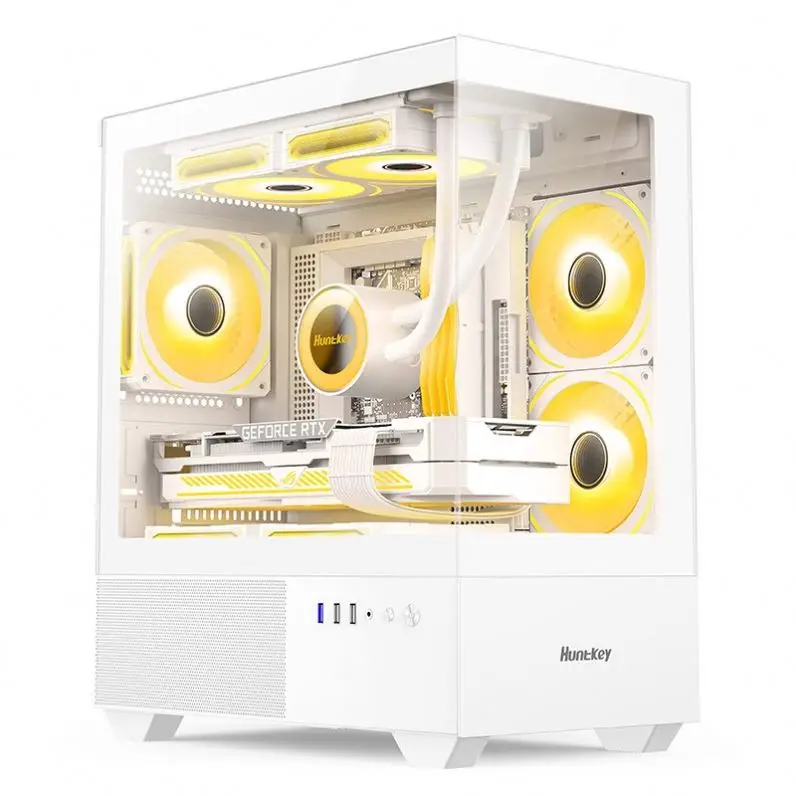 G45 Desktop Computer I3 12100F 16GB 500G 1TB SSD GTX1650 4GB Quad