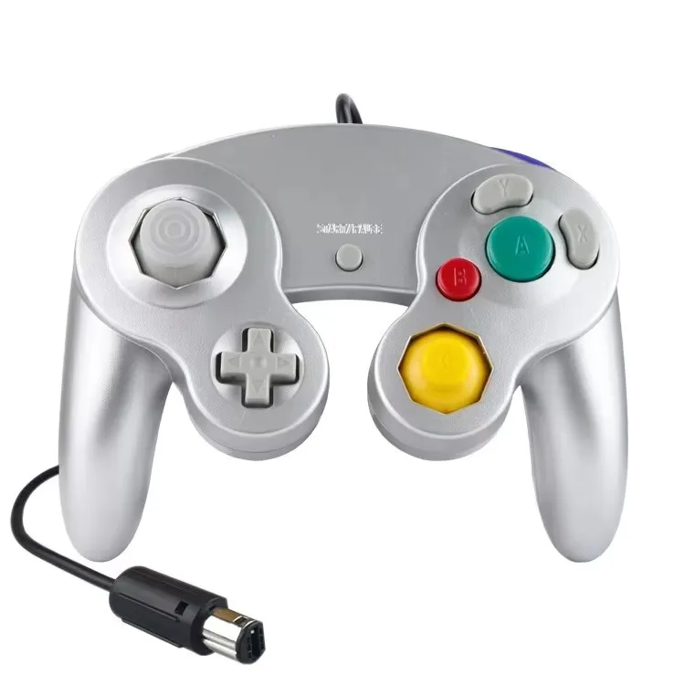 USB Wired Gaming Controller for Nintendo GameCube NGC Joystick Gamepad Joypad Handle Control Manette