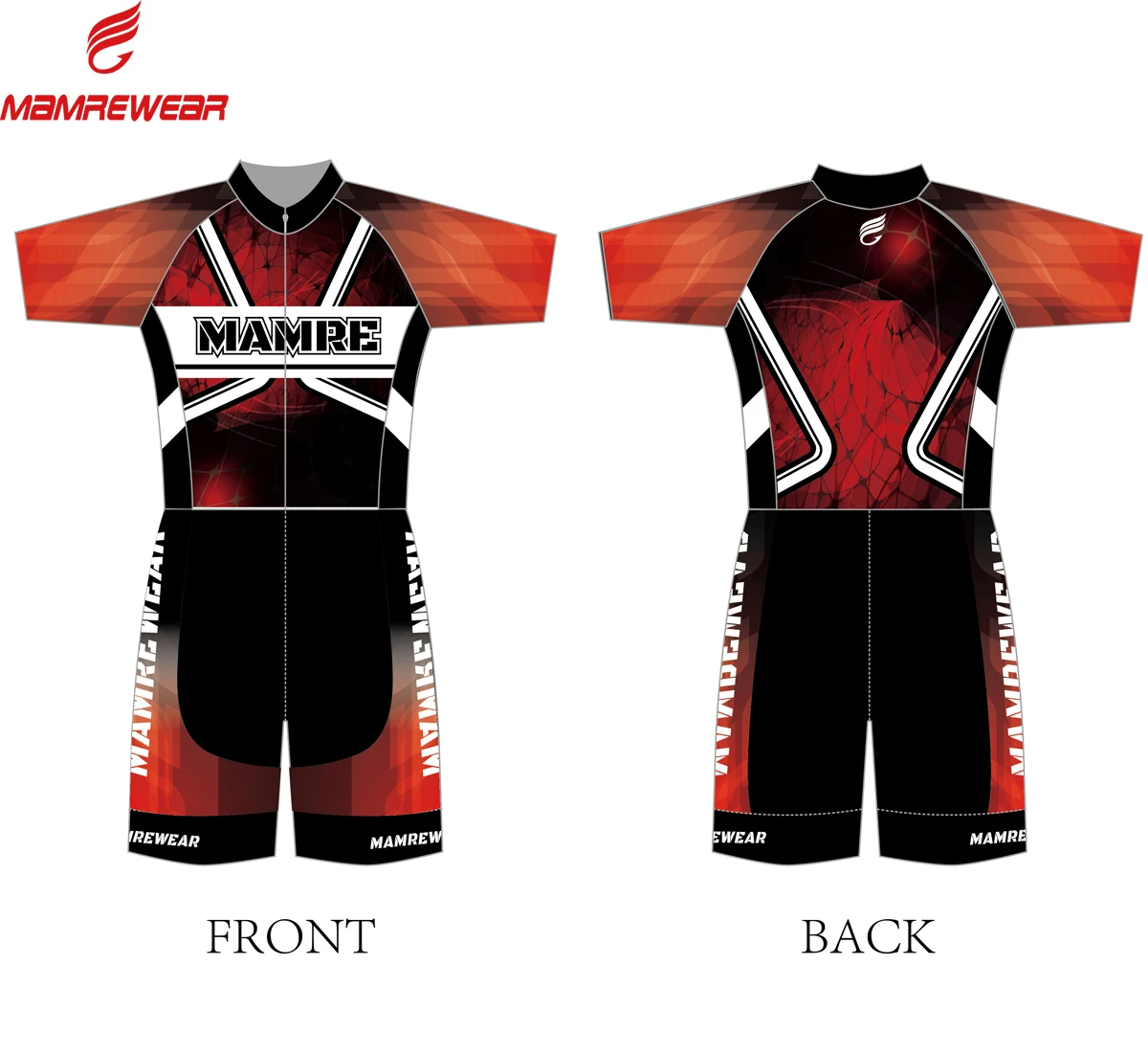 High Quality Custom Logo Sublimation Speed Skate Skin Suit Speed Skating Racing Sportswear