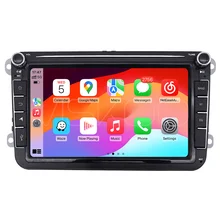 Linux Car Radio Stereo DVD Player 8 inch screen with CarPlay Android Auto for Volkswagen Skoda MP5