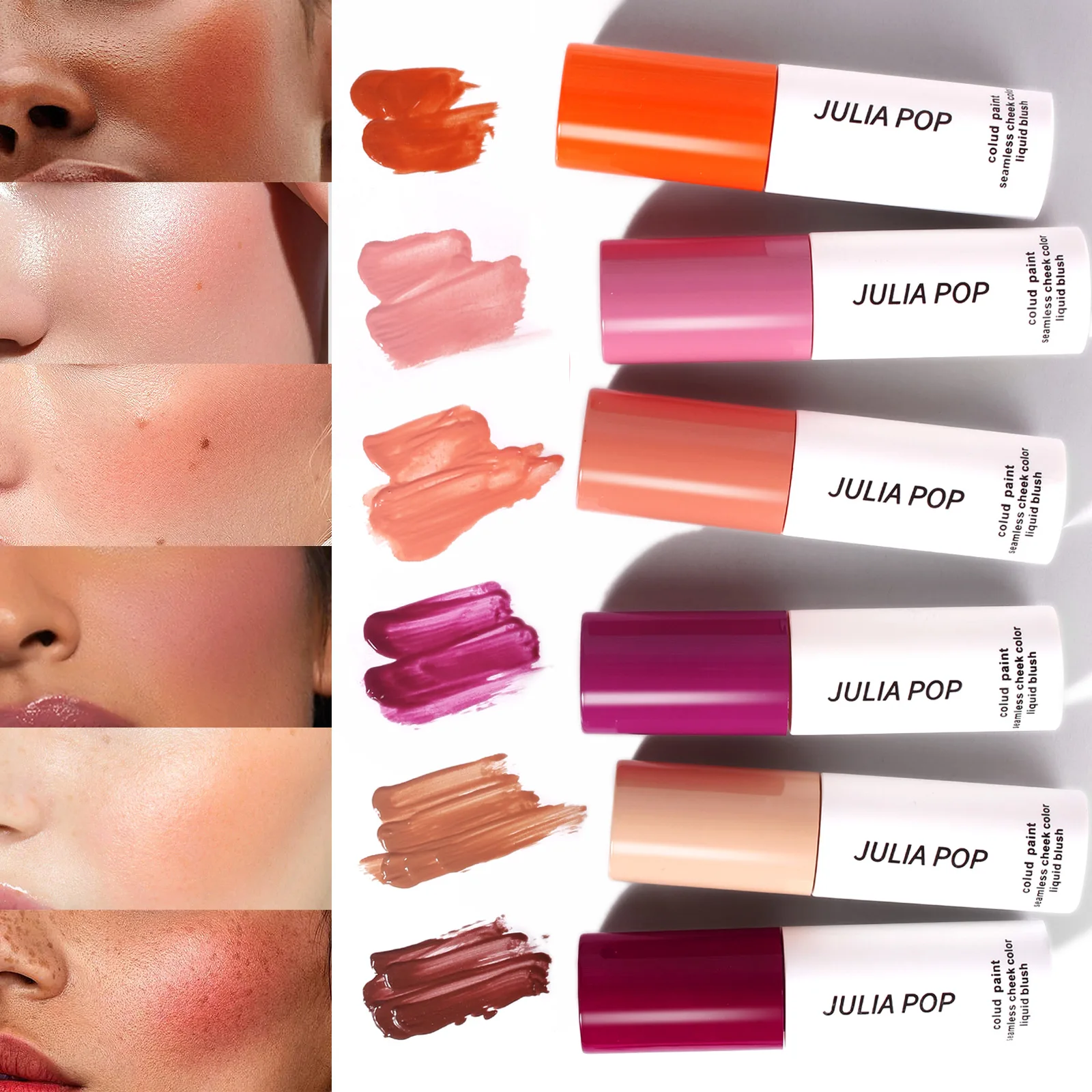 plmakeupacademy liquid blush comparison of #legallypinkblush and #lo, Plouise  Blush