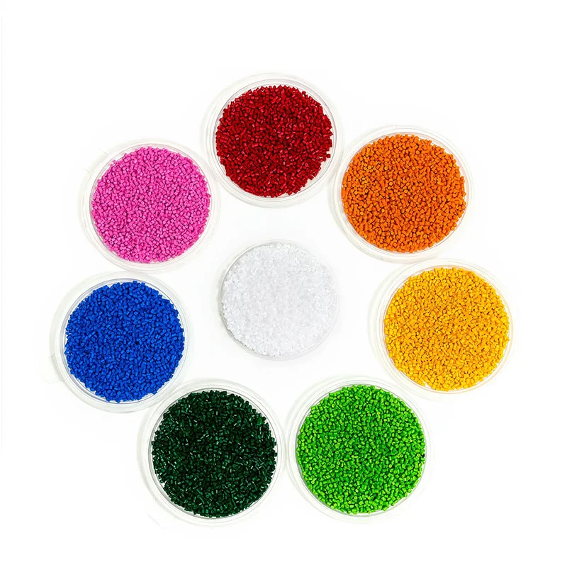 Заводская цена пластиковая цветная маточная смесь для экструзии пластиковой выдувной пленки литье под