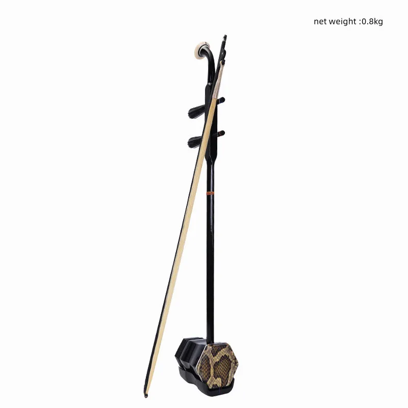 Chinese Two-String Erhu – Handmade Musical Instrument for