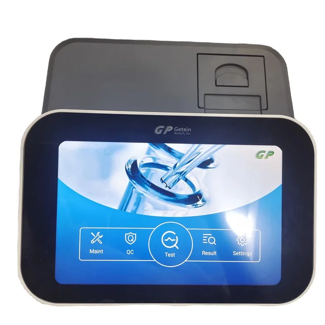 Portable Getein1160 Fluorescence Immunoassay Analyzer with 10.1inch Screen