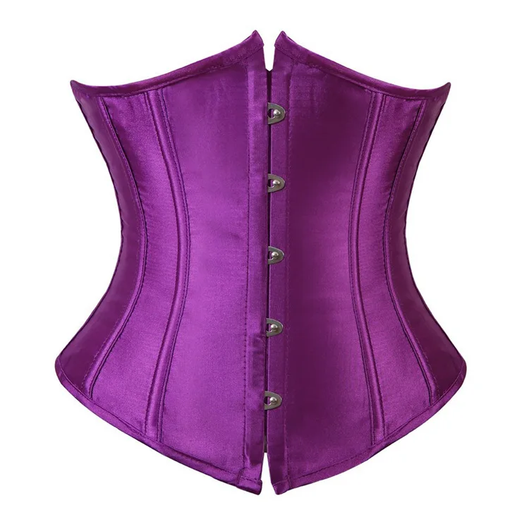 Sexy Gothic Under Bust Corset And Waist Cincher Bustiers Top Workout ...