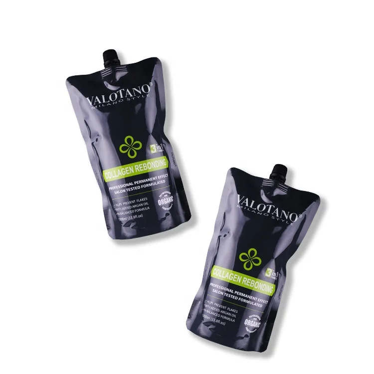
Профессиональный коллаген для выпрямления волос VALOTANO 3 в 1, восстанавливающий крем 