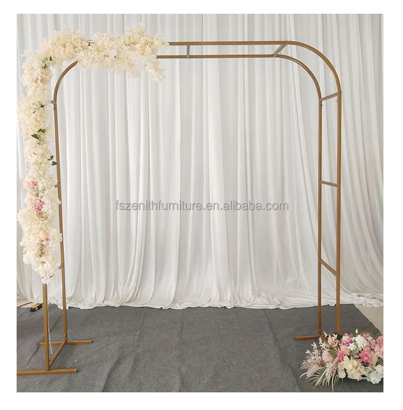 Welcome Board Photo Background Stand Panel Balloon Flower Metal Gold Wedding  Arch Backdrop Frame - Buy Backdrop Frame,Gold Frame Backdrop,Arch Frame  Backdrop Product on 