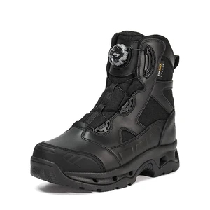 Hanagal Factory OBM ODM Custom Wholesale Belleville Mid Cut Tactical Man Boots Combat