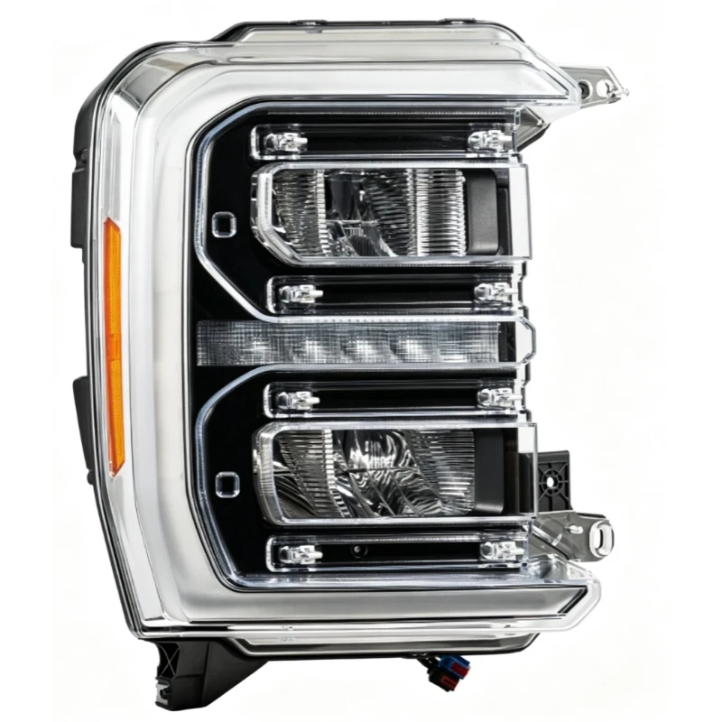 OEM PC3Z13008L LED Headlight High Brightness Front Lamp Built-in Bulb for Ford F-250 F-350 Super Duty 2023-2026