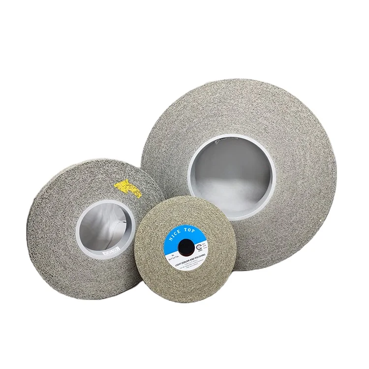 Exl 9s Fin 6x1x1 Metal Finishing Convoluteabrasive Grinding Wheel