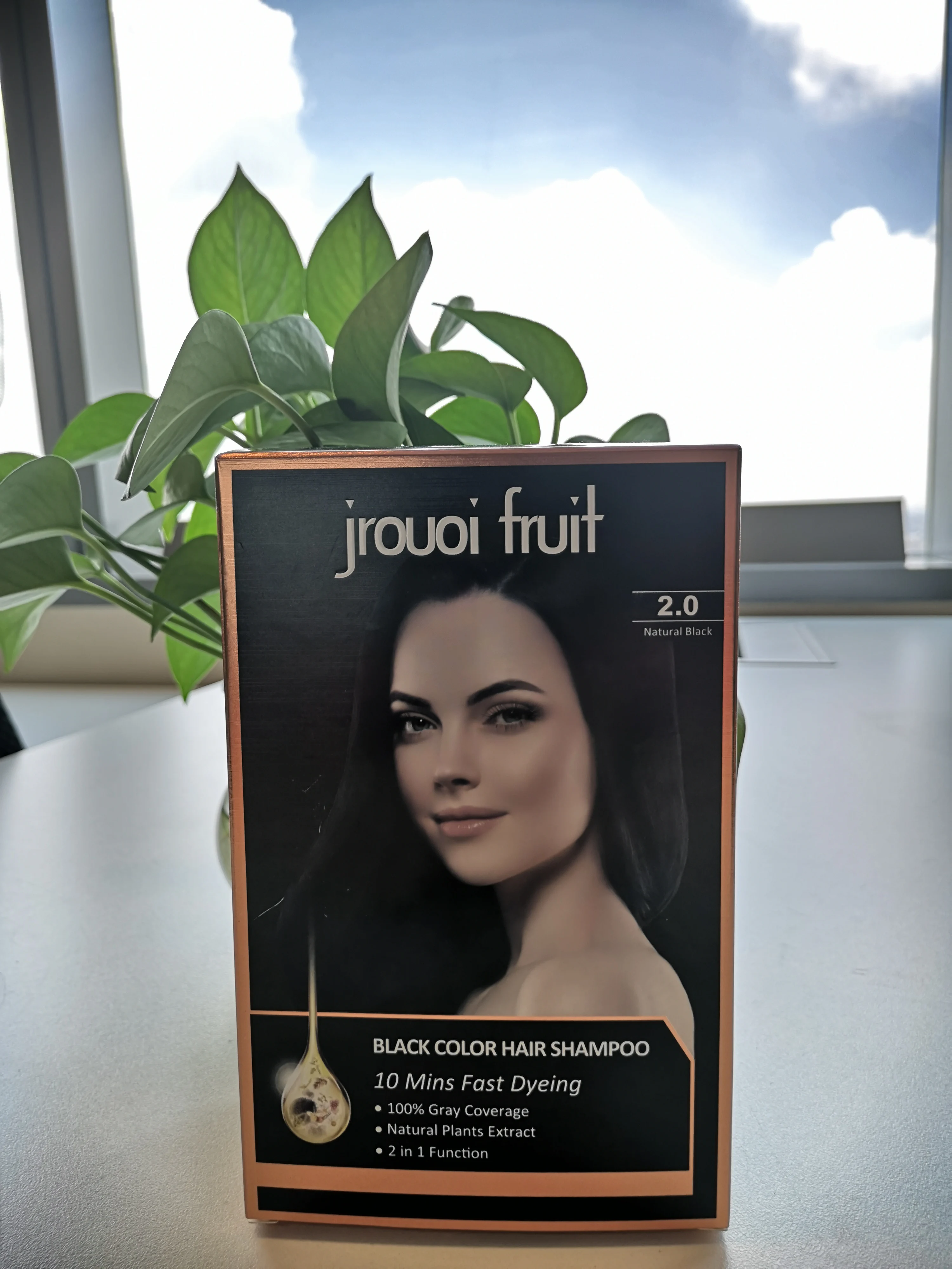 Производитель без аммиака, Собственная марка, натуральный шампунь для черных волос в краске для волос