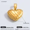Ciondolo a forma di cuore trapuntato