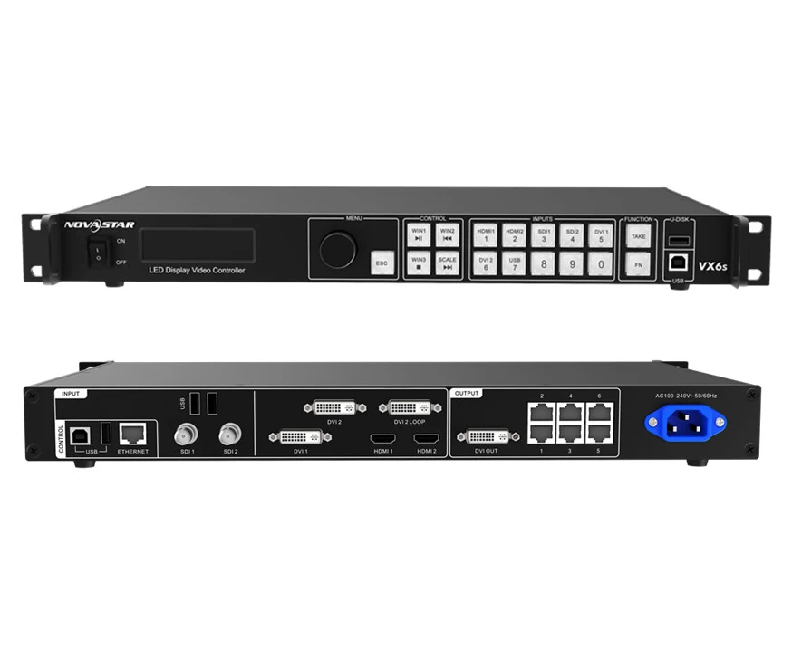 NOVASTAR LEDディスプレイ ビデオコントローラー VX6S NovastarLEDビデオプロセッサVX6SLEDディスプレイスクリーン