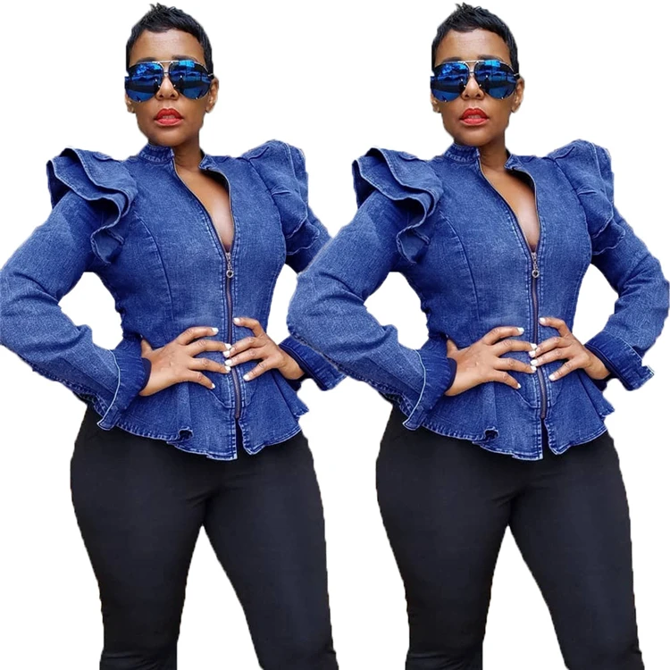Buy Women Jean Coat,Women Jacket,Ladies 