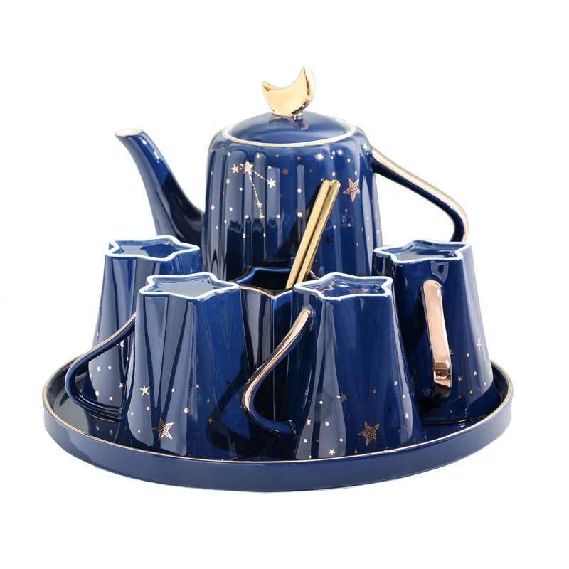 Starry Blue Teapot 200ml Tsuiki Copperware – Tea Dealers