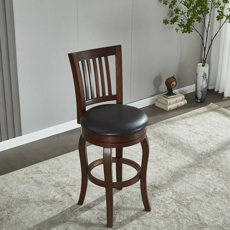 Modern Design Hotel Restaurant Supplies Dining Wood Bar High Chair Bar And Lounge Furniture