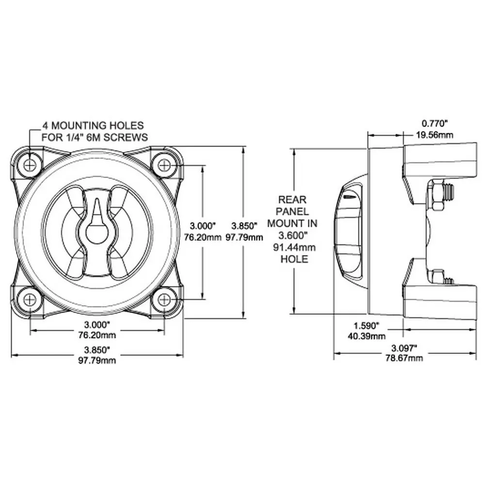 9002E 9003E 9004E 11001 9001E 5510E 5511E 6006 6007 6010 Battery Switch Selector New Style Battery switch FOR BLUE SEA