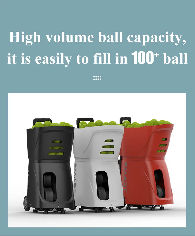 PT smart balle de tennis machine tennis ball thrower machine tennis ball machines For Training With APP Remote control details