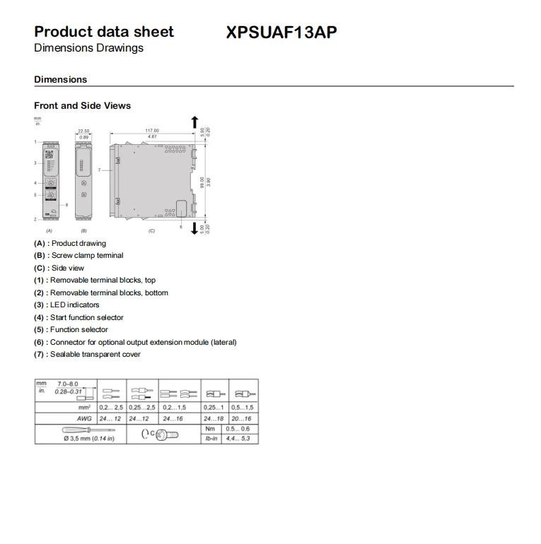 Schnei-der Control Relay Safety Module Xpsuaf13ap Harmony Safety ...