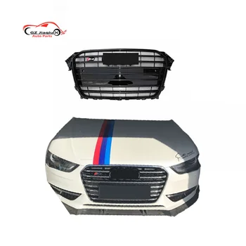 for Audi A4L 13-16 Years New Condition Retrofitted and Upgraded with S4 Medium Electric Standard Grille