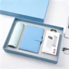 Light blue lock 3281 notebook m138 charging treasure 3-piece set