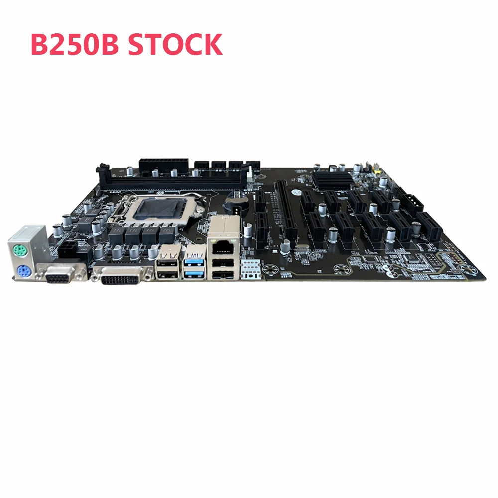 B250B Motherboard With DDR4 RAM USB GPU Graphics Cards