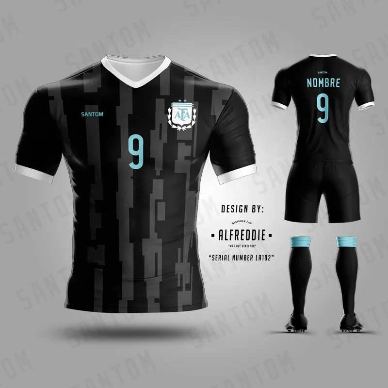 Soccer Uniforms Set Sport Youth Sports Wear Player Version Training