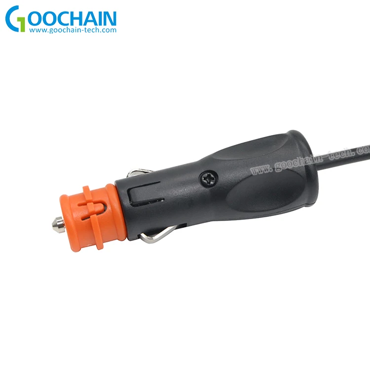 european car cigarette lighter 12/24 V New Male Socket Plug O5x8 simple wiring The Latest European Model Car