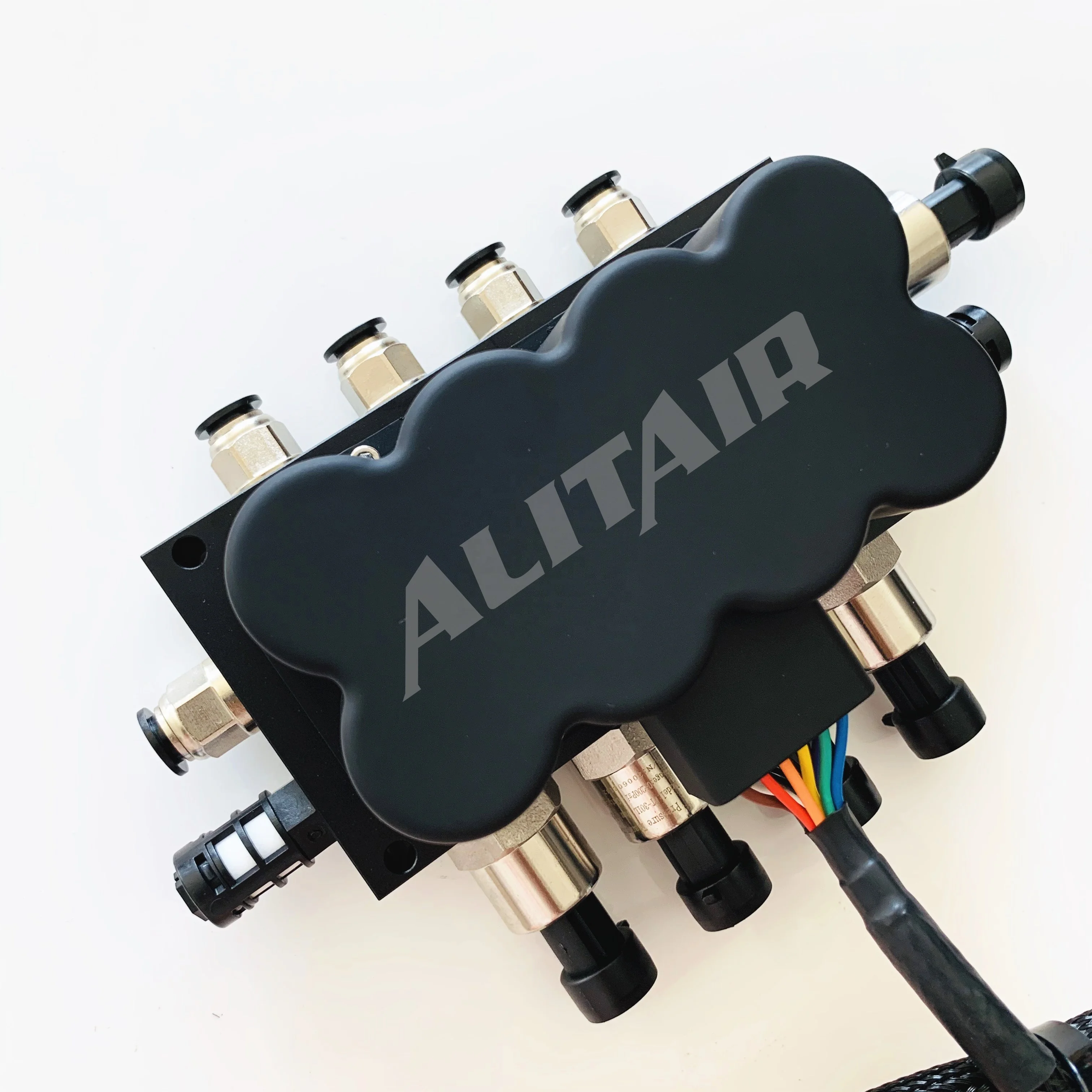 ALITair Type 8 Valves Air Suspension Solenoid Block 4 Corner Pneumatic Suspension Valve