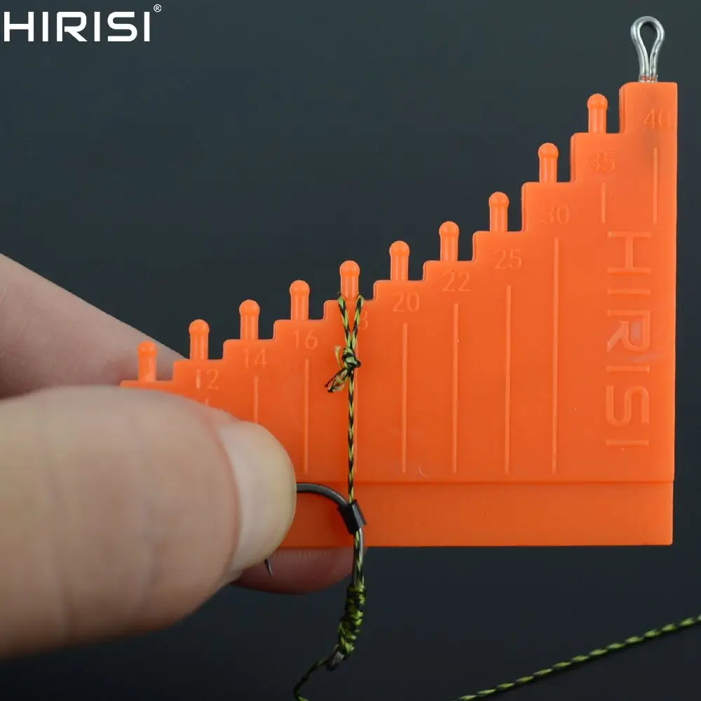 Hirisi Carp Fishing Hook Knotting Tool Hook Tier Hair Rig Making for Hook Link Fishing Tackle Accessories