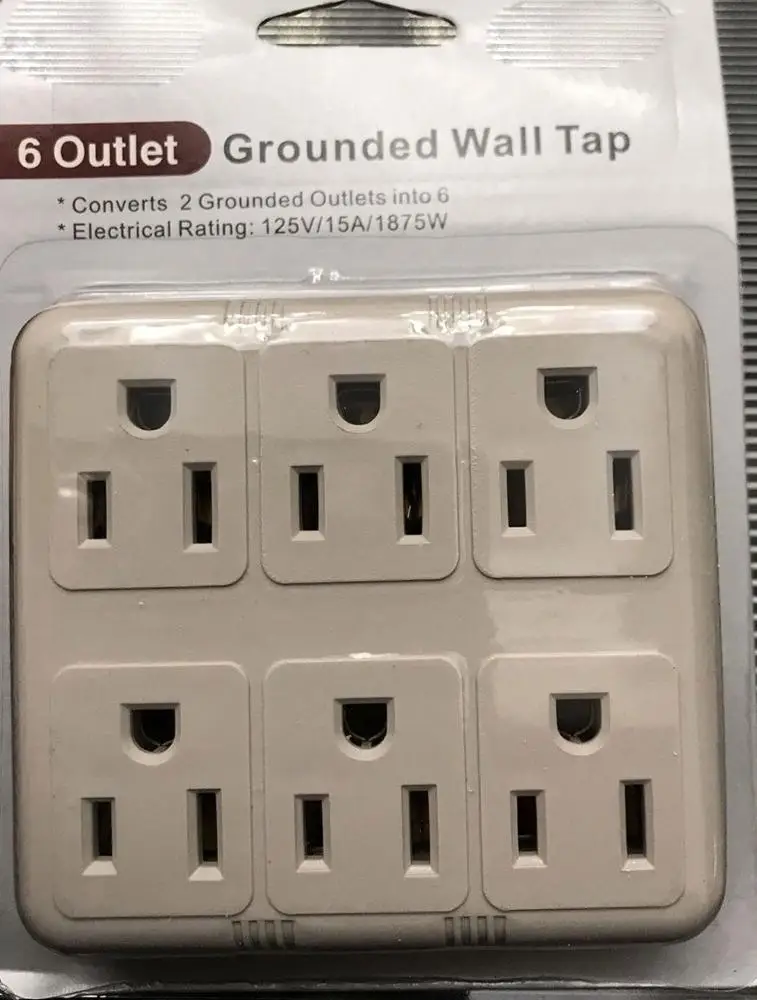 3 Outlets Surge Protected Current Tap With Dual Usb For American Market