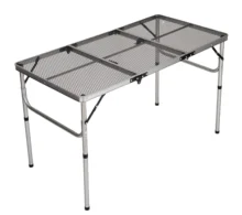 Portable Camping Table Ultralight Aluminum Folding Grill Camp  for Beach Hiking Backpacking Outdoor Picnic RV BBQ